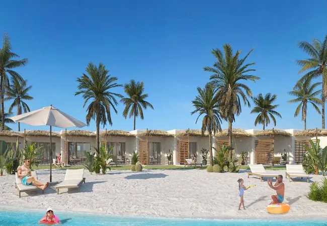 شاليه للبيع في هاسيندا ويست الساحل صف اول ع البحر متشطب 