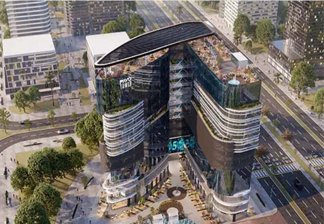 مول أوبسيدر تاور بالعاصمة الإدارية الجديدة Mall Obsidier Tower New Capital