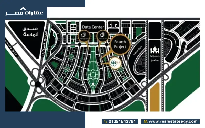 موقع mall Central Point New Capital