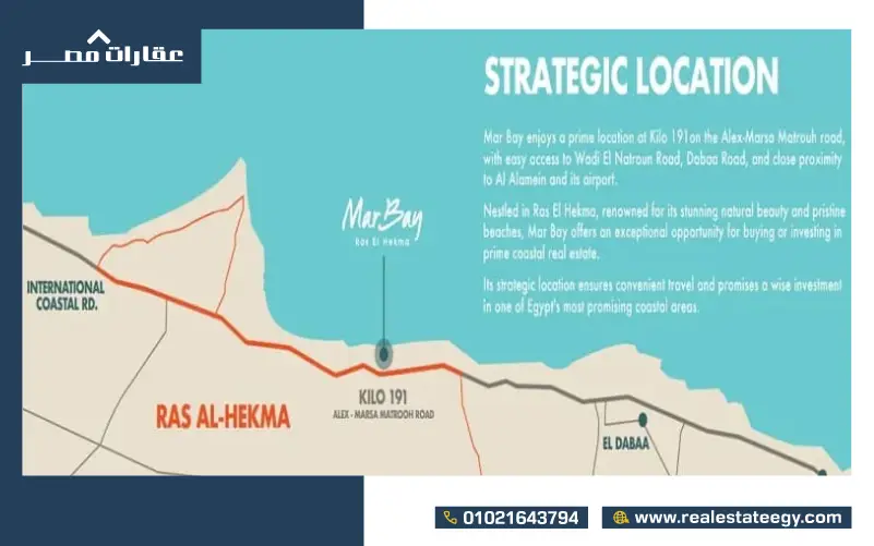 موقع قرية مار باي الساحل الشمالي