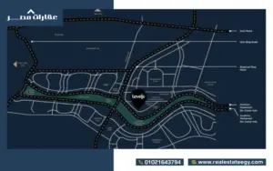 موقع ليفلز بيزنس تاور العاصمة الإدارية الجديدة