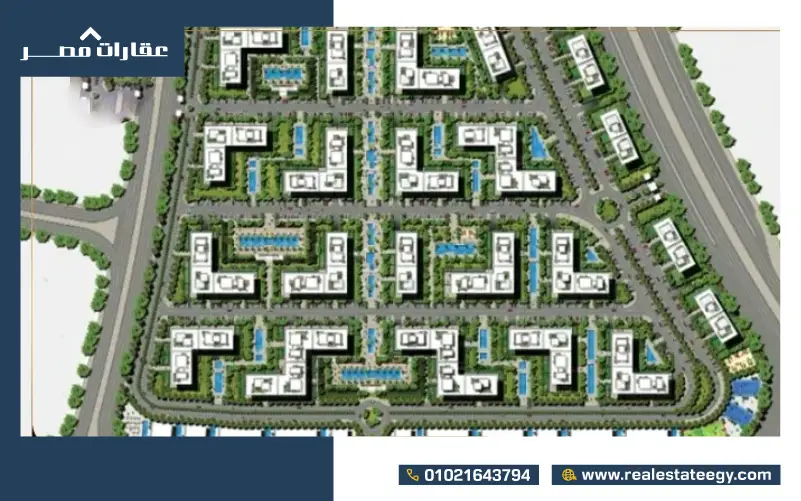 تصميم وحدات كمبوند Patio vida