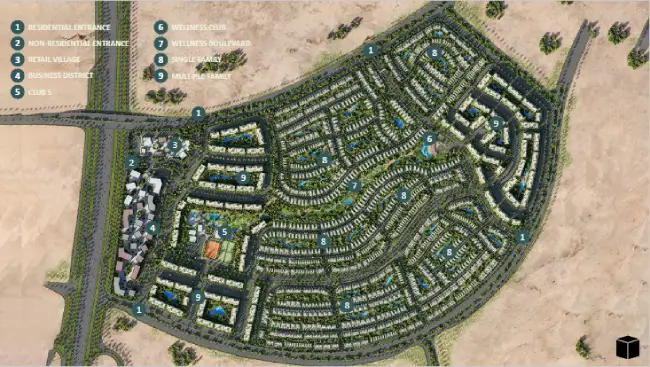 ماستر بلان كمبوند سوديك ايست فيل