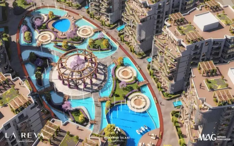 تصميم كمبوند لاريفا العاصمة الإدارية