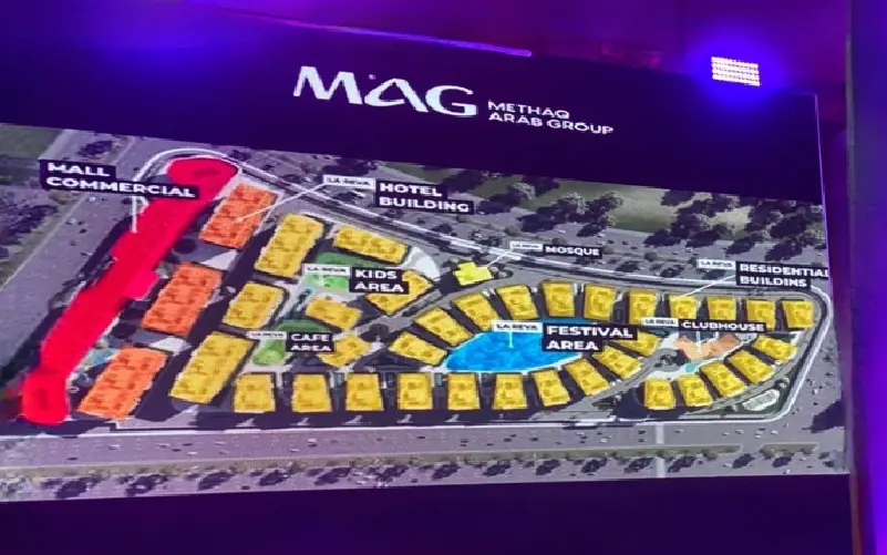 موقع كمبوند لاريفا العاصمة الإدارية