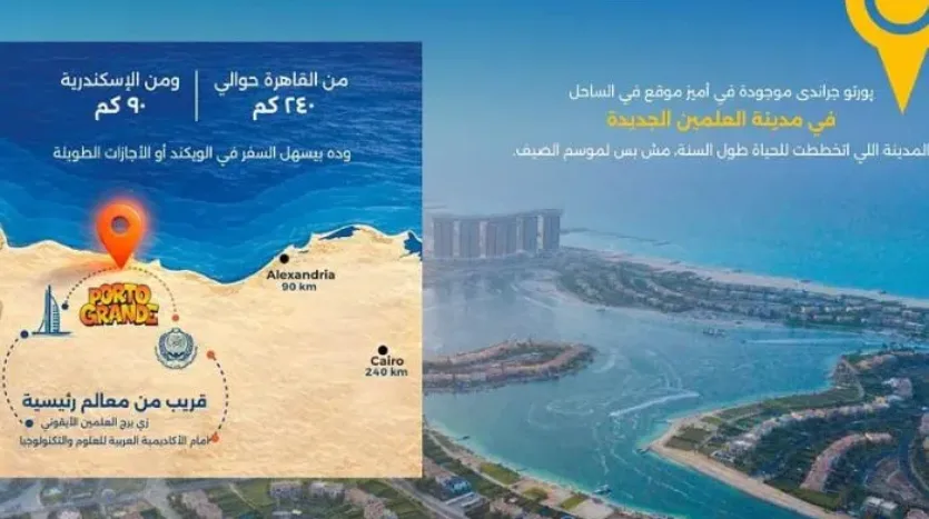 موقع Porto Grande New Alamein