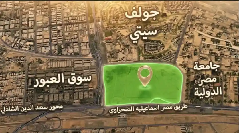 موقع كمبوند مرتقي العبور