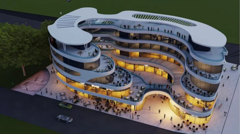 تصميم مول Scene 360 حدائق اكتوبر