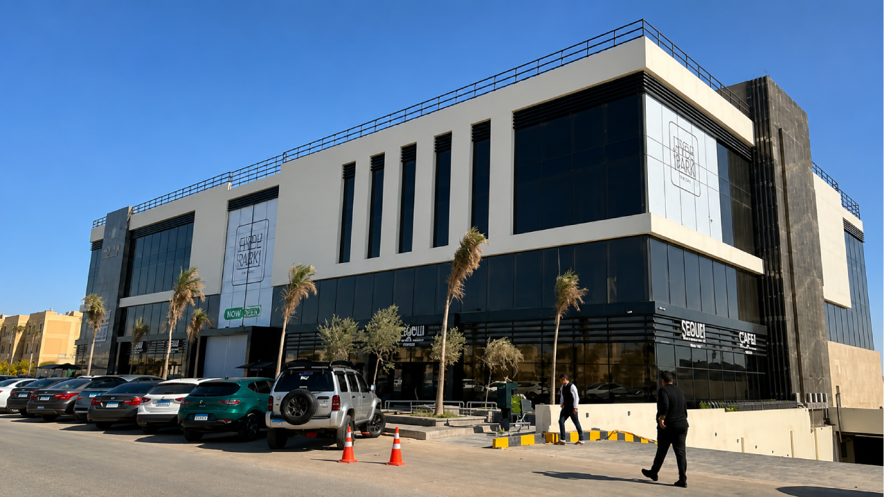واجهة مشروع New Safa Medi Plex Hyde Park New Cairo