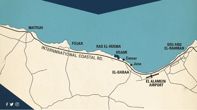 خريطة Ogami Bloom Island Ras El Hikma