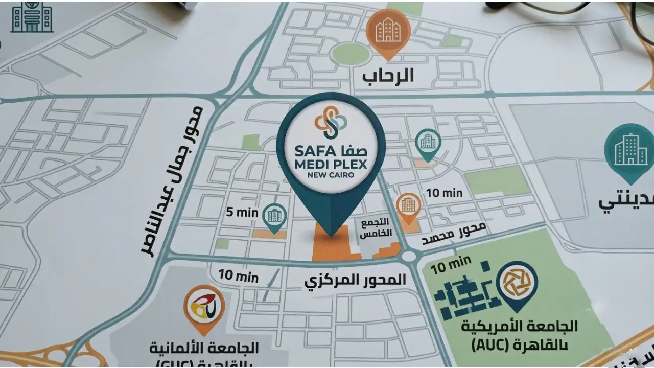 موقع بارك صفا ميدي بلكس علي شارع التسعين