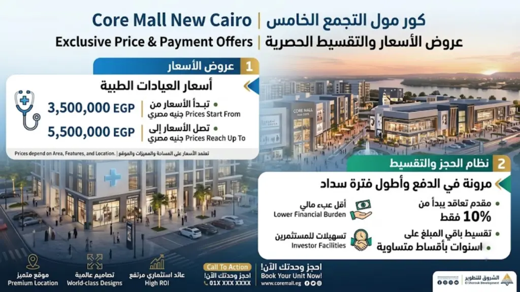 أسعار مول كور أون الطبي