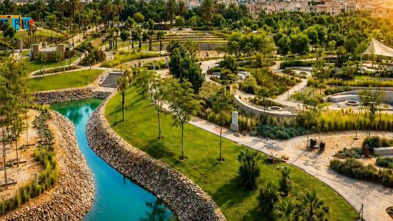 لاند سكيب One Hyde Park New Cairo