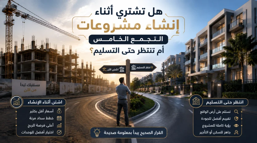 مشروعات تحت الإنشاء في القاهرة الجديدة
