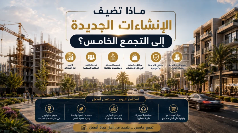 مشاريع جديدة في التجمع الخامس