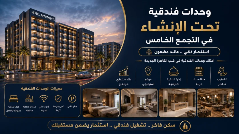 مشروعات تحت الإنشاء في التجمع الخامس